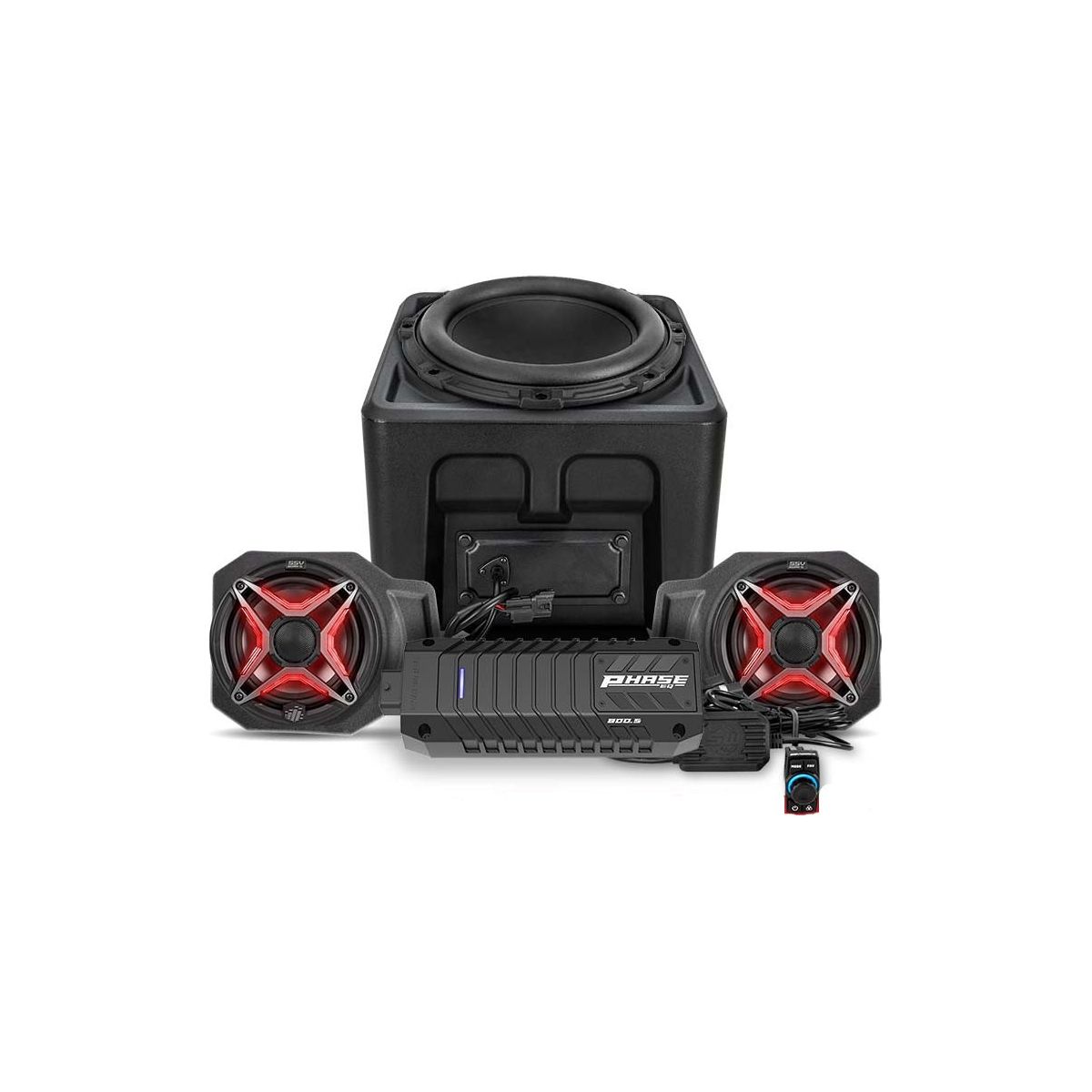 Photo of Polaris Ranger XP 1000 Ride Command Lighted 3-Speaker System by SSV Works - Premium Audio for UTVs / Side by Sides