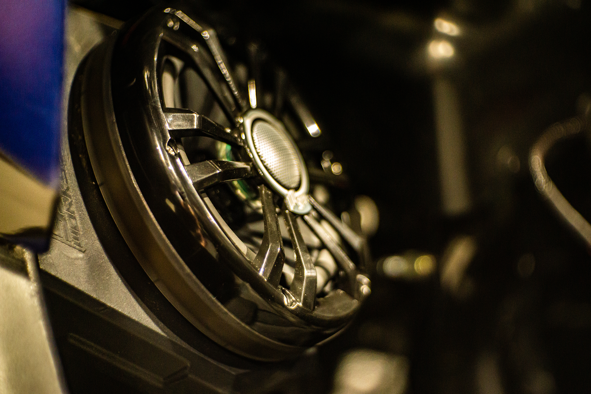 Photo of 8" RGB LED Speaker Rings (Pair) by UTV Stereo - Premium Audio for UTVs / Side by Sides