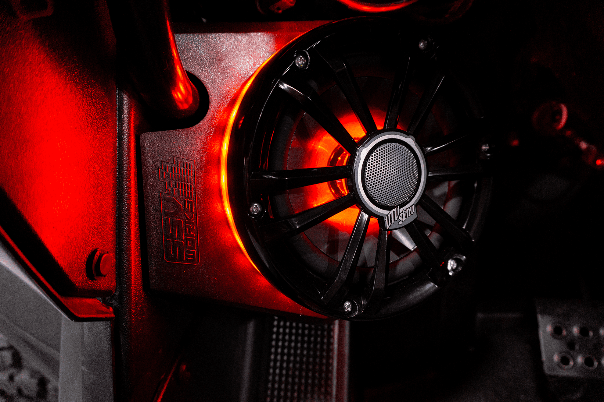 Photo of 6.5" RGB LED Speaker Rings (Pair) by UTV Stereo - Premium Audio for UTVs / Side by Sides