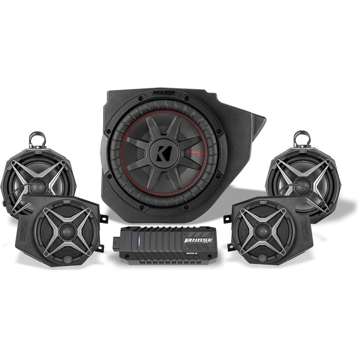 Photo of Polaris RZR Ride Command Phase X 5-Speaker Audio System by SSV Works - Premium Audio for UTVs / Side by Sides