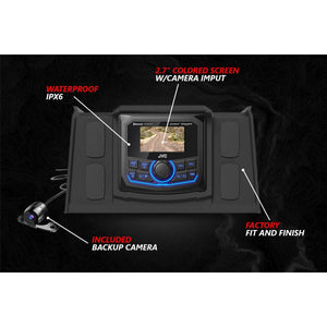 Polaris RZR Lighted 5-Speaker System with Head Unit