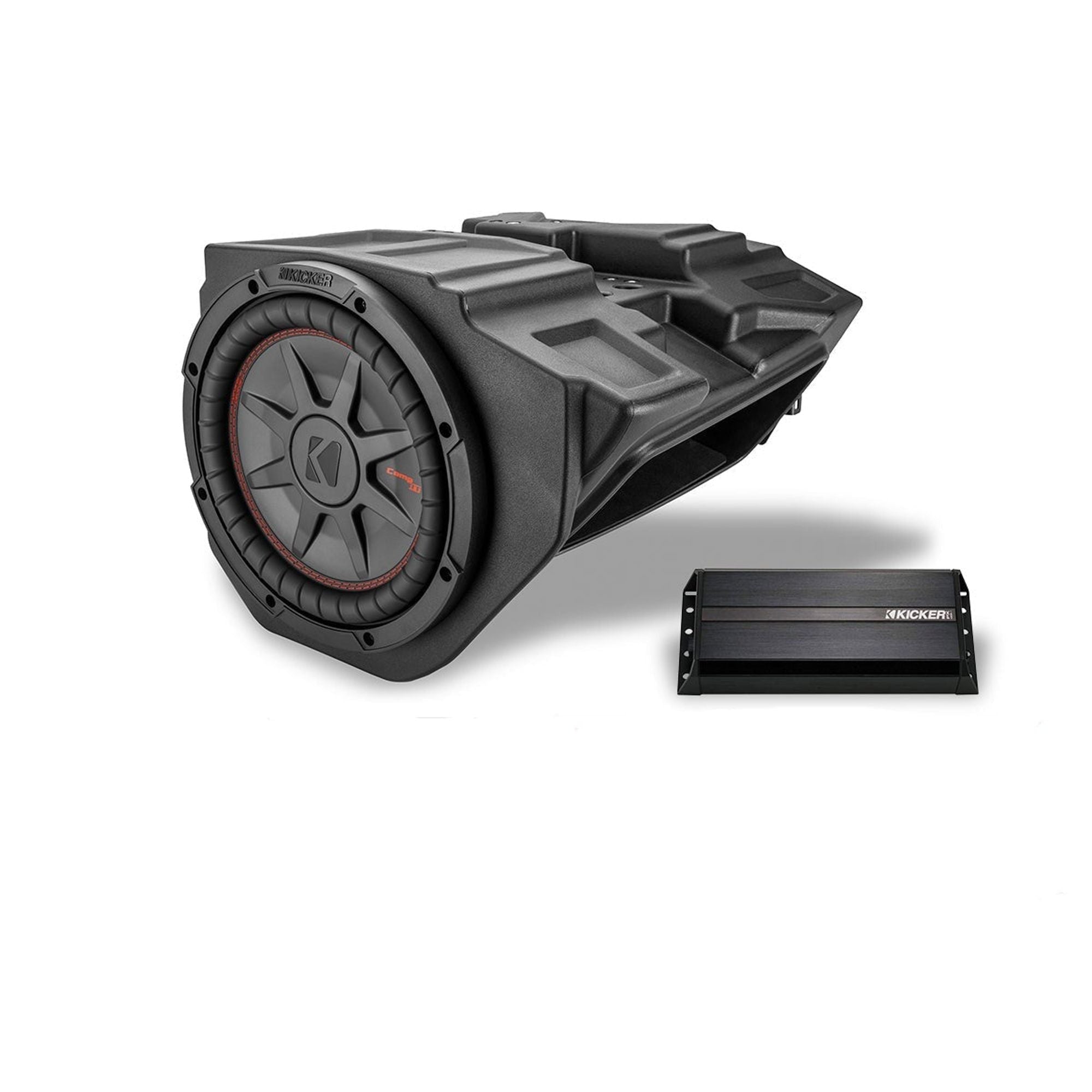 Photo of Polaris RZR Ride Command Kicker 10" Subwoofer Plug & Play Kit by SSV Works - Premium Audio for UTVs / Side by Sides