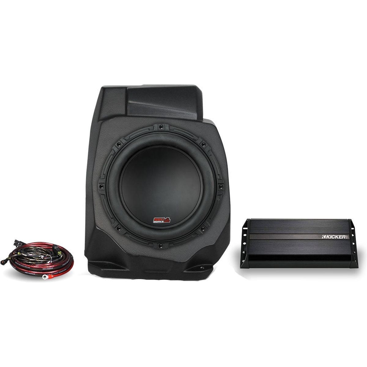 Photo of Polaris RZR Pro / Turbo R Ride Command Under Dash 10" Subwoofer Enclosure by SSV Works - Premium Audio for UTVs / Side by Sides