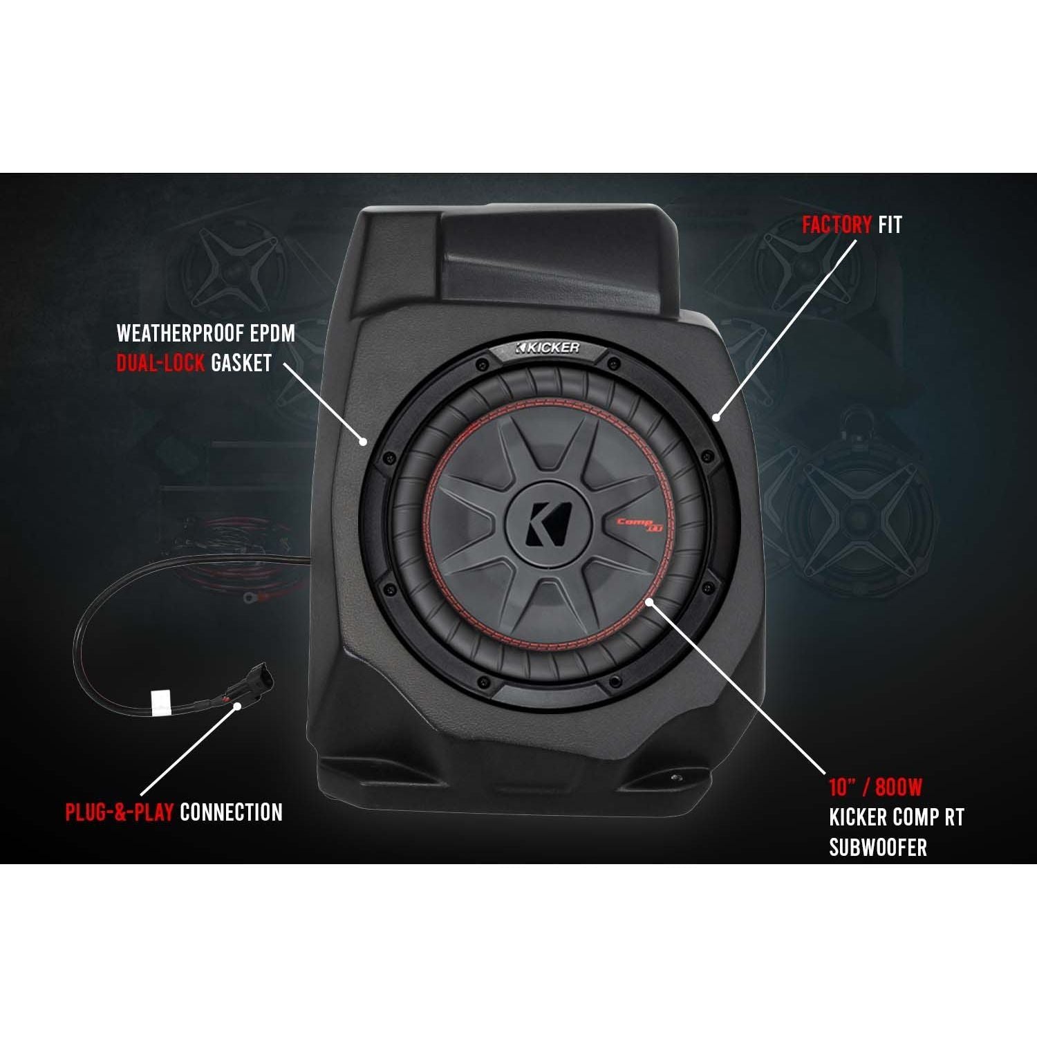 Photo of Polaris RZR Pro / Turbo R Phase X 5-Speaker Audio System by SSV Works - Premium Audio for UTVs / Side by Sides