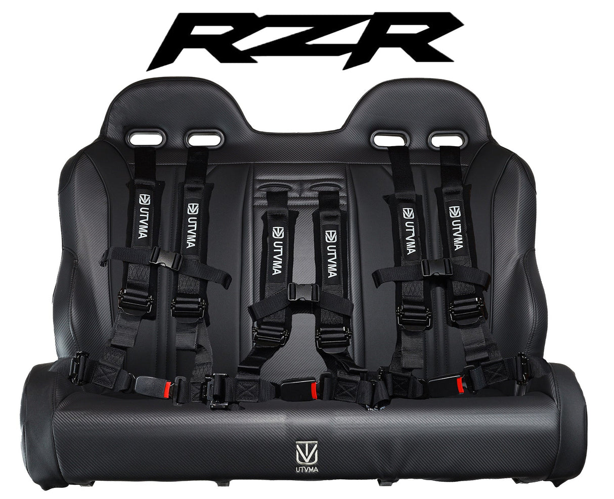 RZR 4 1000/900 Rear Bench Seat W Harnesses  (2014-2023)