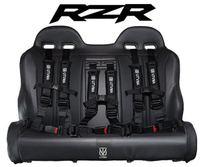 RZR 900/800 Rear Bench Seat W Harnesses (2010-2014)