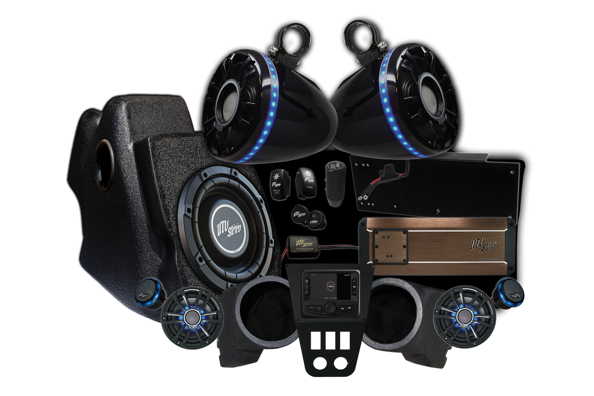 RZR® Pro Series Elite Stage 6 Stereo Kit |  R1 Industries | UTV Stereo.