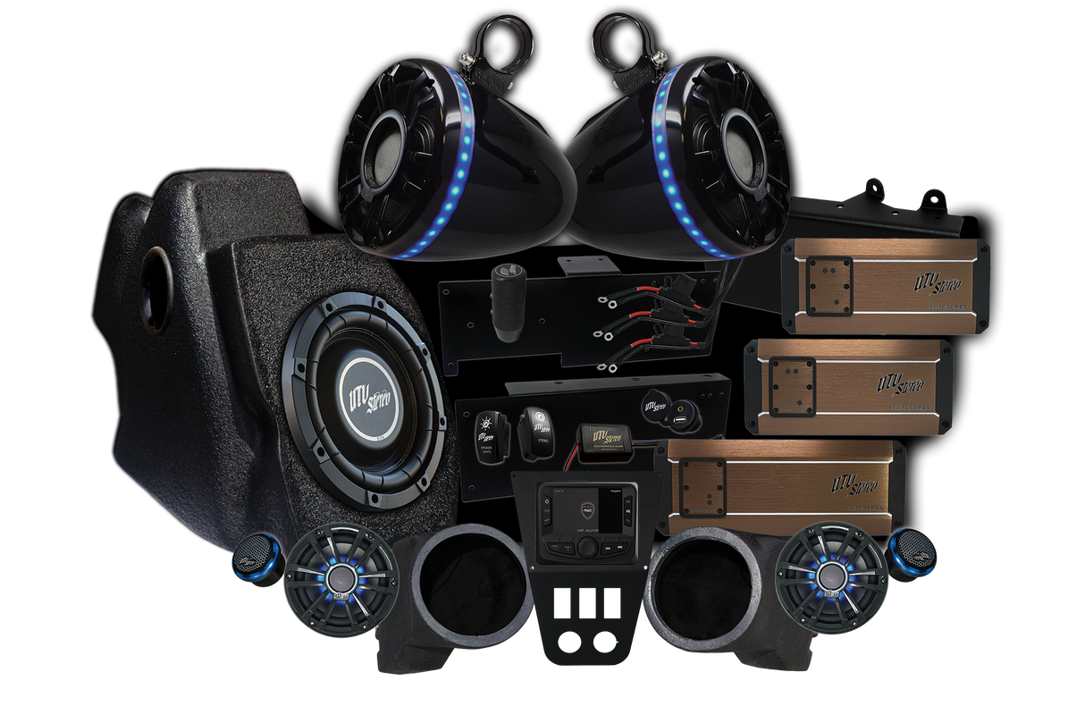 RZR® Pro Series Elite Stage 8 Stereo Kit |  R1 Industries | UTV Stereo.