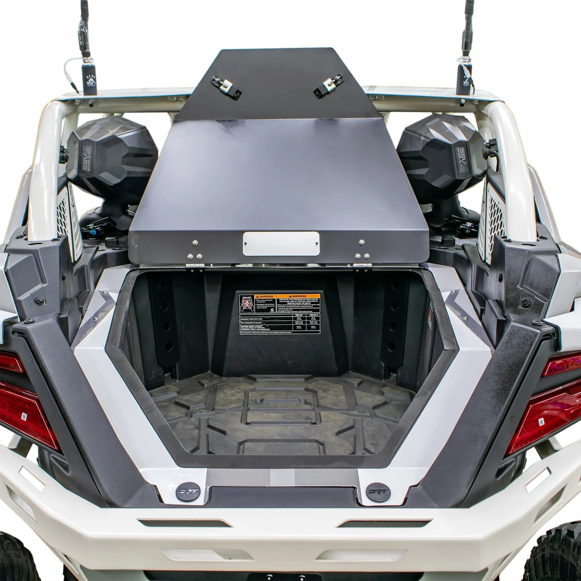 Photo of Polaris RZR Pro XP/Turbo R Aluminum Storage/Trunk Enclosure (2020+) by DRT Motorsports - Premium Body for UTVs / Side by Sides