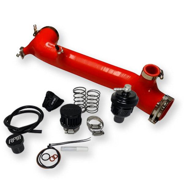 Photo of RPM-SxS Polaris RZR Turbo XP XP4 Turbo S Pro XP Turbo R - Silicone Charge Tube by RPM SXS - Premium Charge Tubes for UTVs / Side by Sides