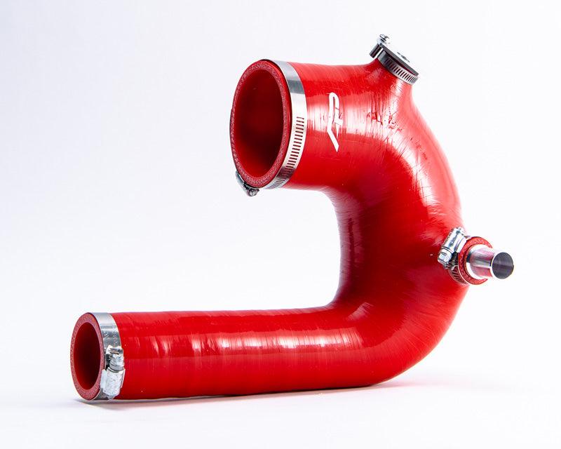 Red Silicone Intake J-Tube Polaris RZR XP Turbo - R1 Industries