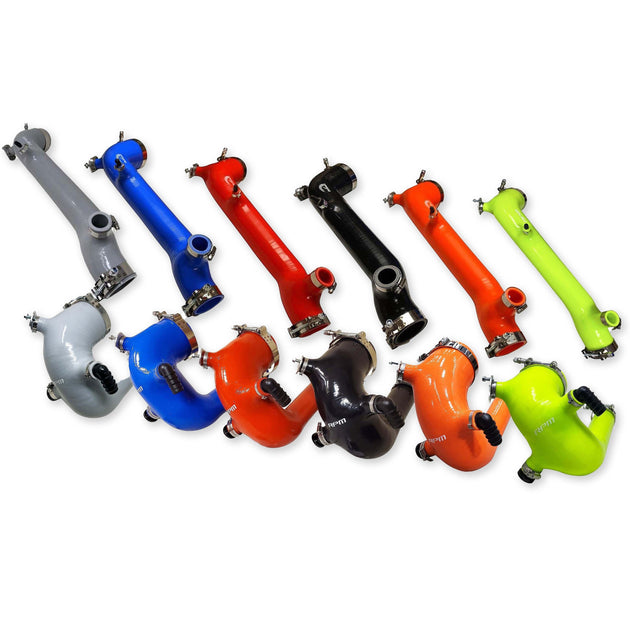 RPM-SxS Polaris RZR Turbo XPT XP4 Turbo S Silicone Intake & Charge Tube SET! - R1 Industries
