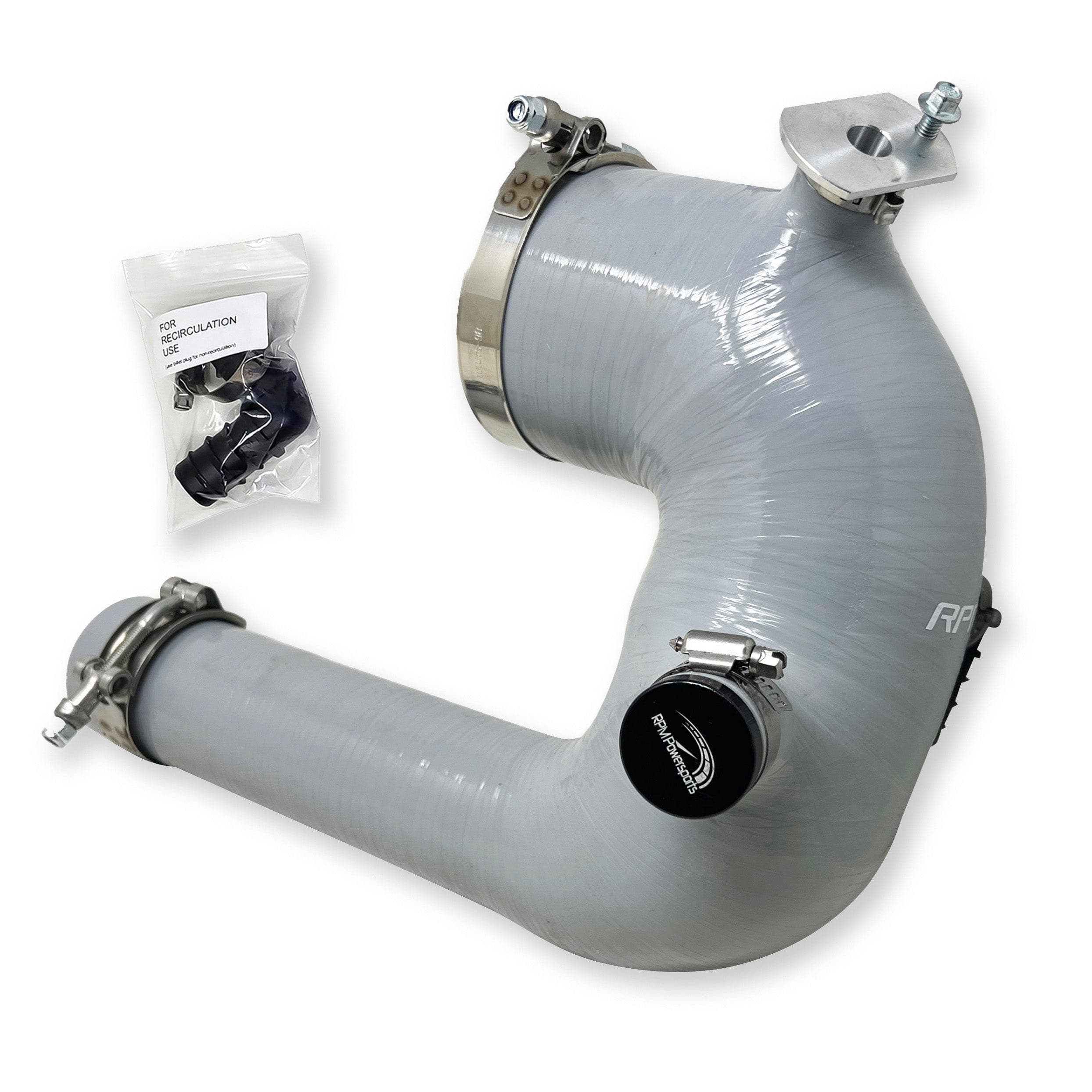 Photo of RPM-SxS Silicone Intake J-Tube - Polaris RZR Turbo XPT, XP4, & Turbo S (2016-2023) by RPM SXS - Premium Intake Systems for UTVs / Side by Sides