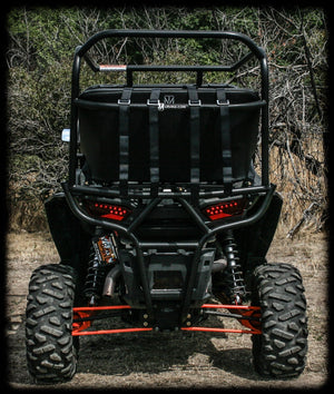 Photo of RZR 1000 Backseat and Roll Cage Kit (2014-2023) by UTVMA - Premium Roll Cages for UTVs / Side by Sides