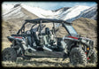 Photo of RZR 4 900 Bump Seat Set by UTVMA - Premium Bump Seats for UTVs / Side by Sides