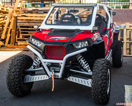 Polaris RZR XP 1000 / XP Turbo Red Standard Grille (2014-2018) - UTV Parts