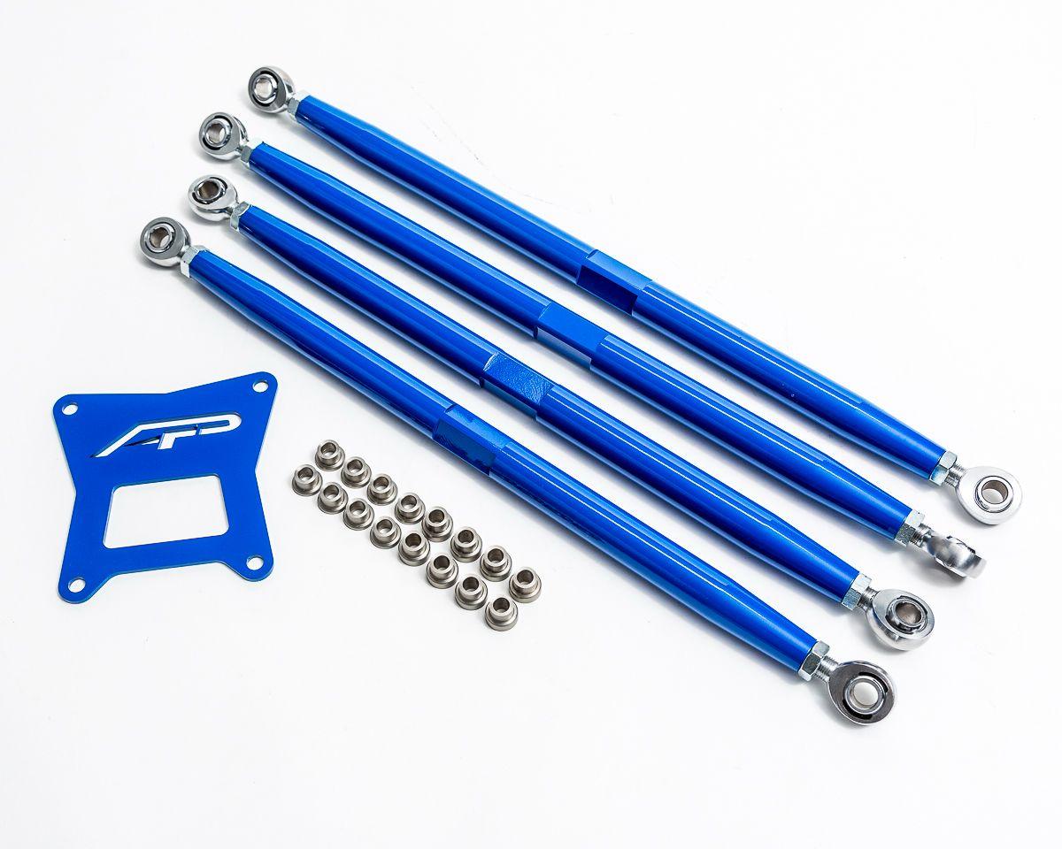 Adjustable Rear Radius Arms Blue Polaris RZR 1000 | RS1 | XP Turbo 2014-2016 - R1 Industries