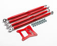 Adjustable Rear Radius Arms Red Polaris RZR 1000 | XP Turbo 2017-2021 - R1 Industries