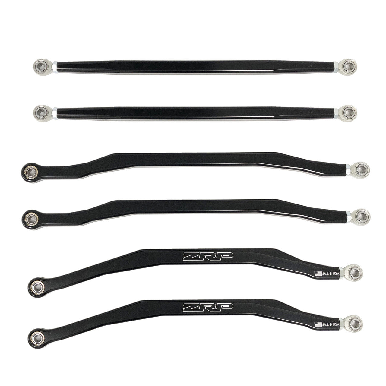 Photo of Can-Am X3 High Clearance Billet Radius Rod Set (6) 64"/72" by ZRP - Premium Radius Rods & Plates for UTVs / Side by Sides
