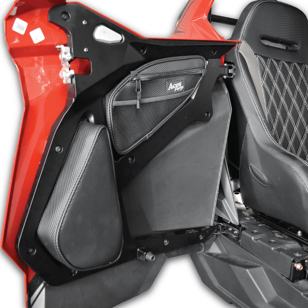 Photo of Polaris XP Pro Door Bags by Aces Racing - Premium Storage for UTVs / Side by Sides