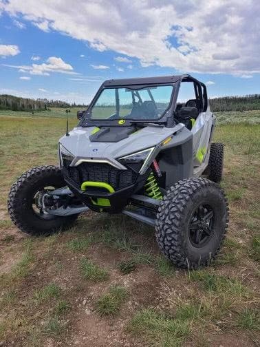 Photo of Polaris RZR Pro Turbo R Front Windshield (2022+) by Dirt Warrior Accessories - Premium Windshields for UTVs / Side by Sides