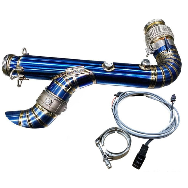 RPM SxS Can-Am X3 TITANIUM TI E-Valve 3" Electronic Dump Valve Exhaust / Mid pipe - R1 Industries