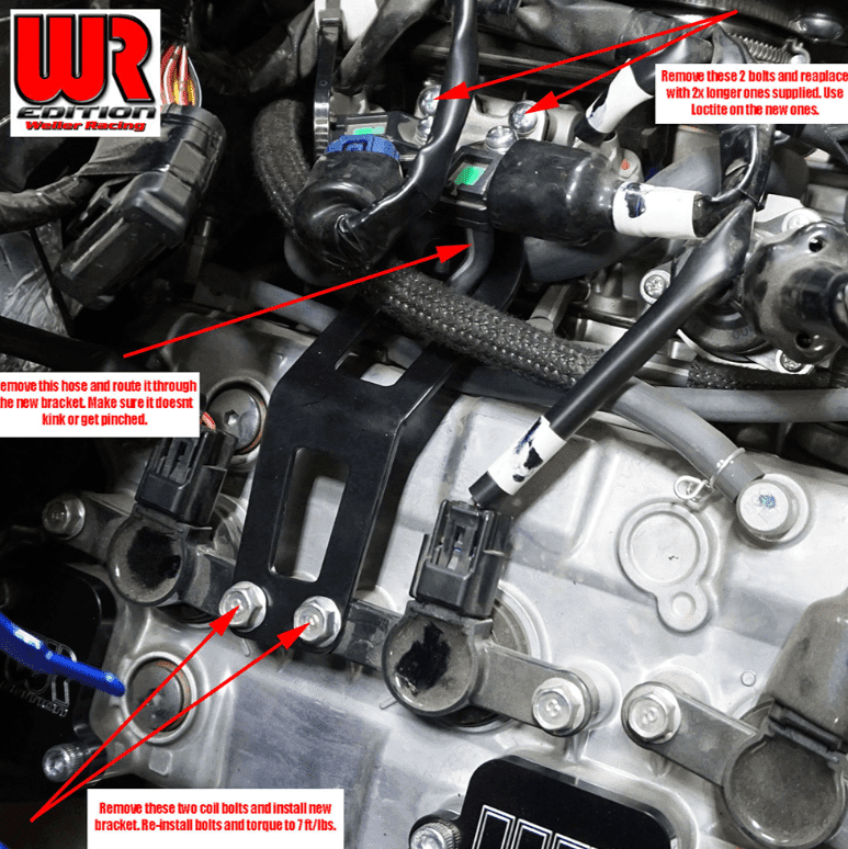 Photo of Weller Racing YXZ1000R Throttle Body Lock Down Kit by Weller Racing - Premium Engine Parts for UTVs / Side by Sides