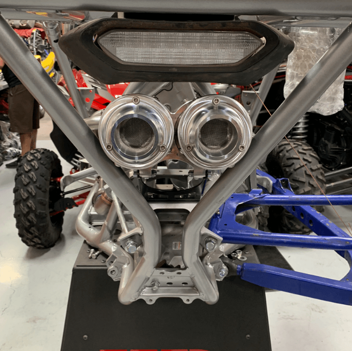 YXZ Full Dual Exhaust System - R1 Industries