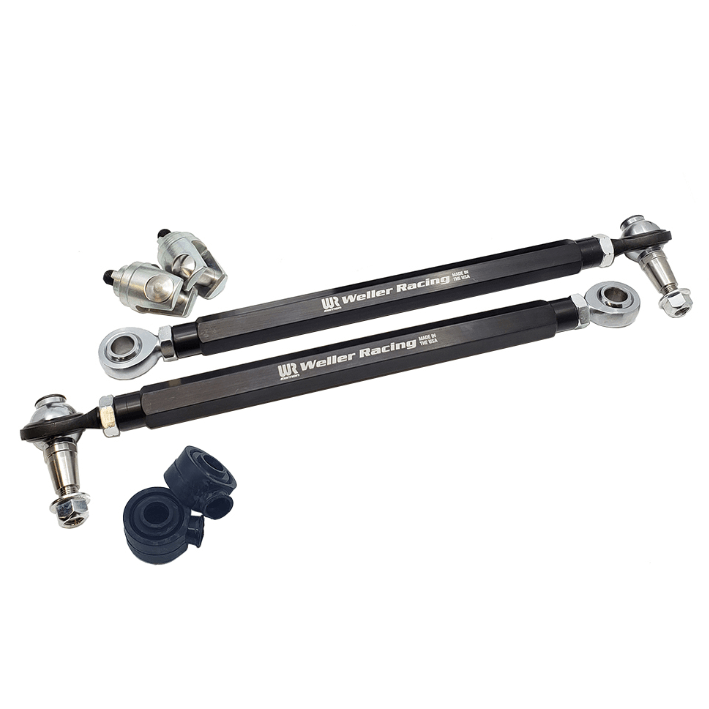 Photo of Weller Racing Wolverine RMAX HD Tie Rod Kit with Outer Rod End Boots by Weller Racing - Premium Tie Rods for UTVs / Side by Sides