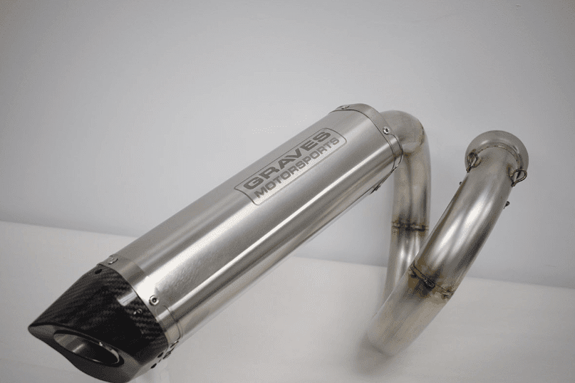Photo of Can-Am Maverick X3 Turbo Slip-on Exhaust by Graves Motorsports - Premium Exhaust Systems & Components for UTVs / Side by Sides