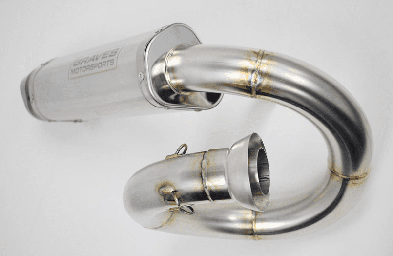 Photo of Can-Am Maverick X3 Turbo Slip-on Exhaust by Graves Motorsports - Premium Exhaust Systems & Components for UTVs / Side by Sides