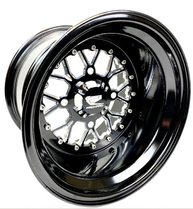 Photo of Wishbone Ultra Light Wheel | Gloss Black by Packard Performance - Premium Wheels for UTVs / Side by Sides