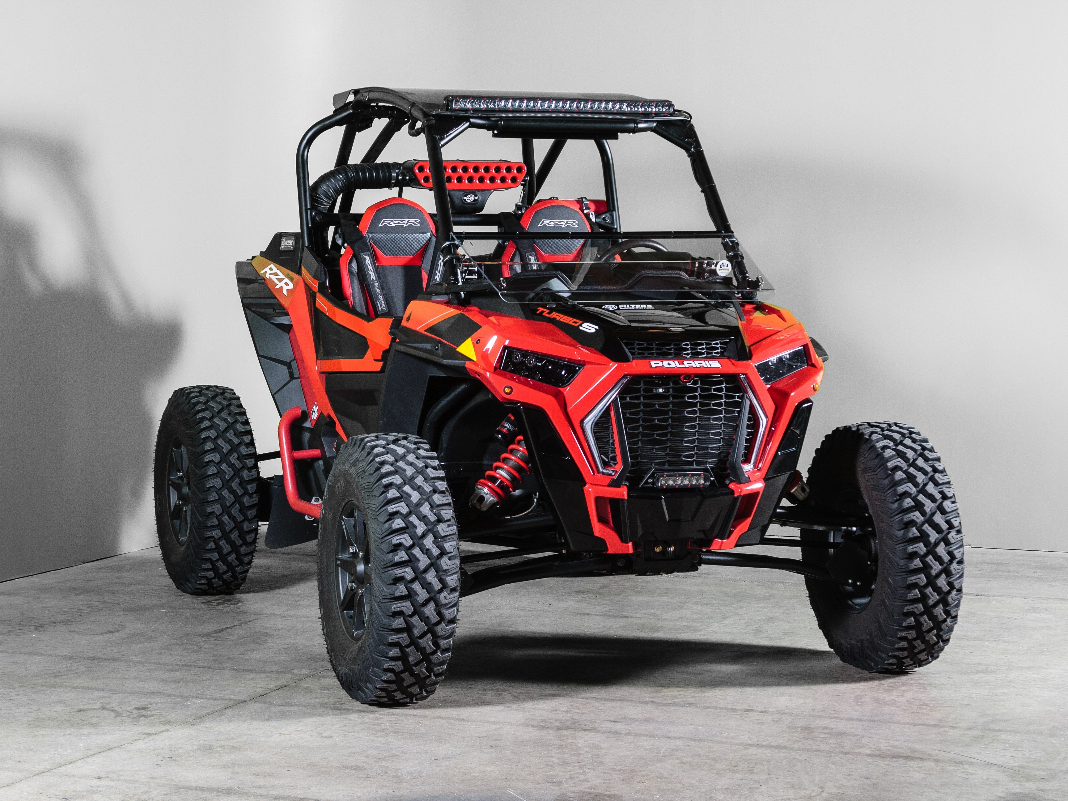 Photo of TERRARIDER POLARIS RZR XP TURBO/TURBO(S) (2019+) TILTING UTV WINDSHIELD - STANDARD 3/16” by UTV Windshields - Premium Windshields for UTVs / Side by Sides