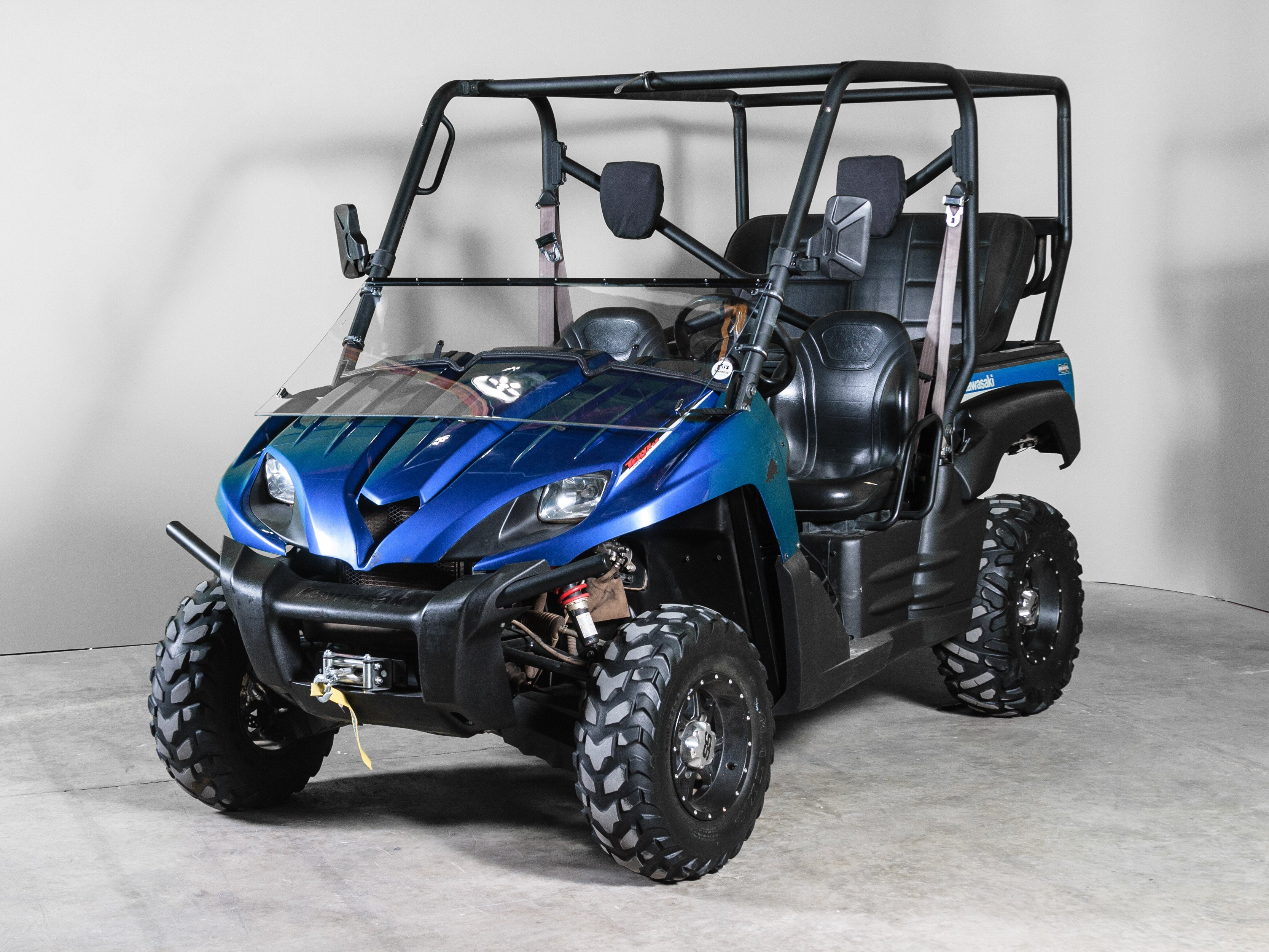 Photo of TERRARIDER KAWASAKI TERYX (2009 & OLDER) TILTING UTV WINDSHIELD - STANDARD 3/16” by UTV Windshields - Premium Windshields for UTVs / Side by Sides