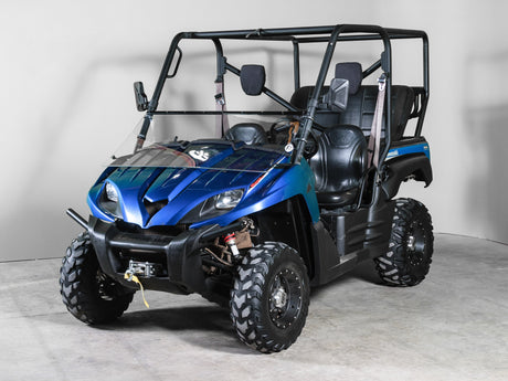 Photo of TERRARIDER KAWASAKI TERYX (2009 & OLDER) TILTING UTV WINDSHIELD - SCRATCH RESISTANT 1/4” by UTV Windshields - Premium Windshields for UTVs / Side by Sides