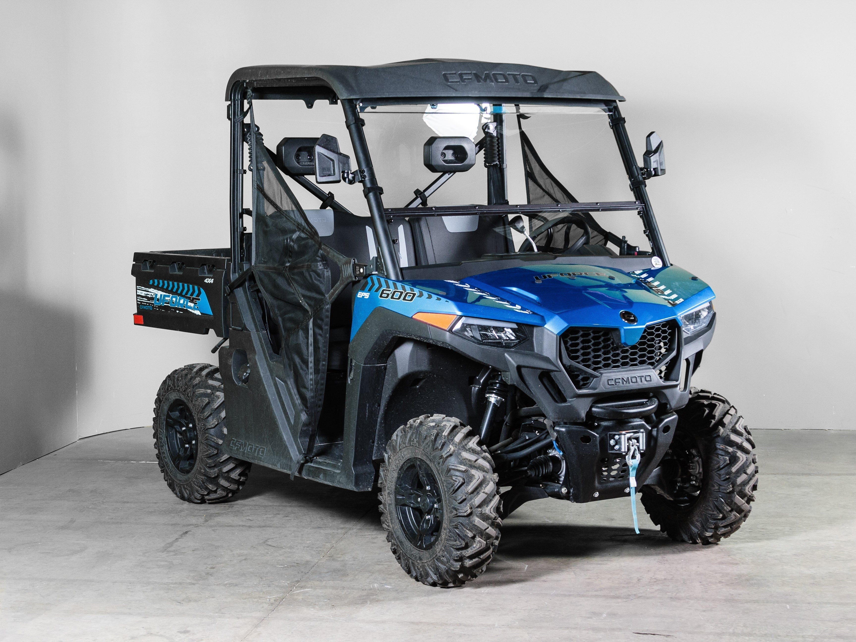 Photo of TERRARIDER CF MOTO UFORCE 600 TILTING UTV WINDSHIELD - PRO FIT FRAME - SCRATCH RESISTANT 1/4" by UTV Windshields - Premium Windshields for UTVs / Side by Sides