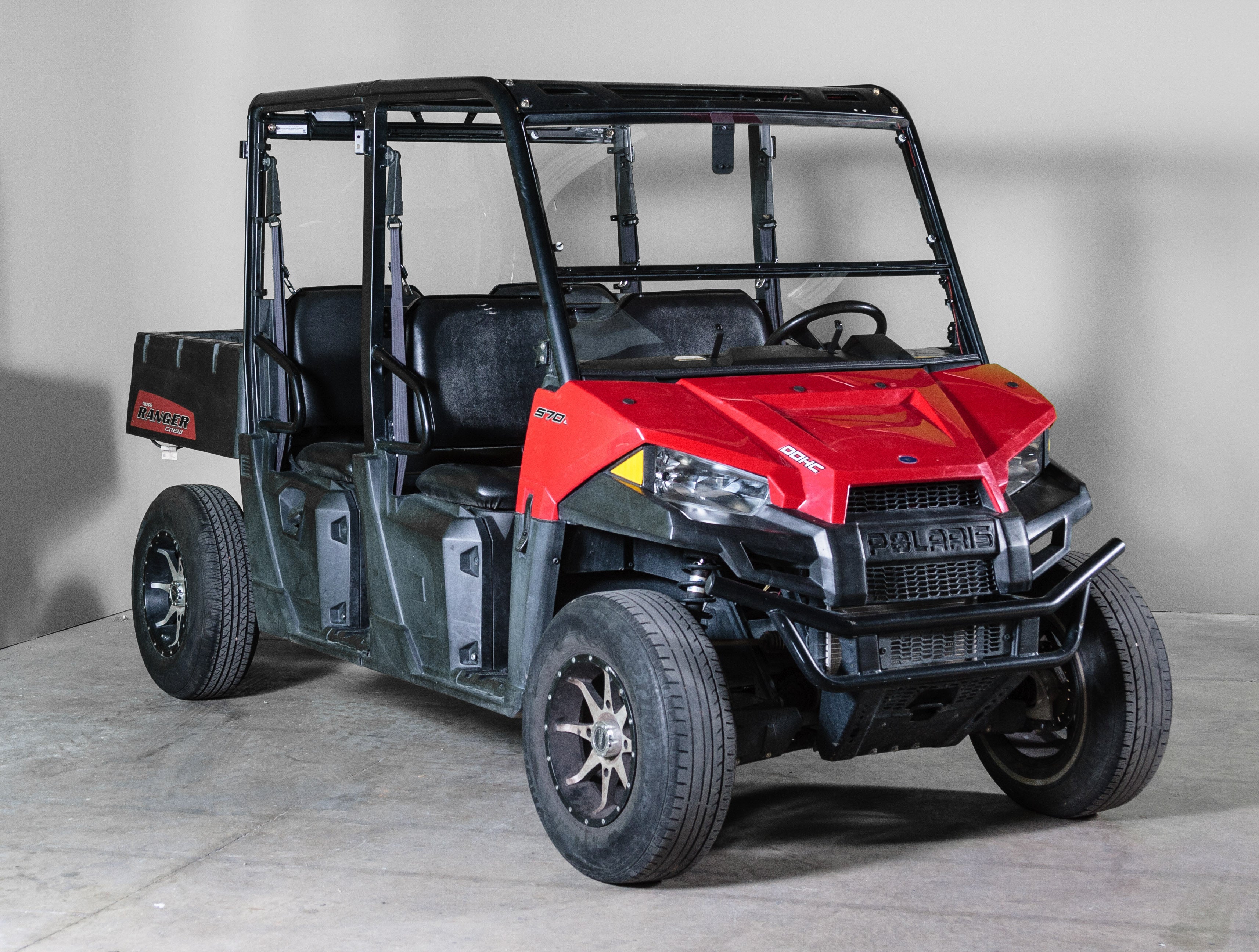 Photo of TERRARIDER POLARIS RANGER MID SIZE (2015-2021) TILTING UTV WINDSHIELD - PRO FIT FRAME - STANDARD 3/16” by UTV Windshields - Premium Windshields for UTVs / Side by Sides
