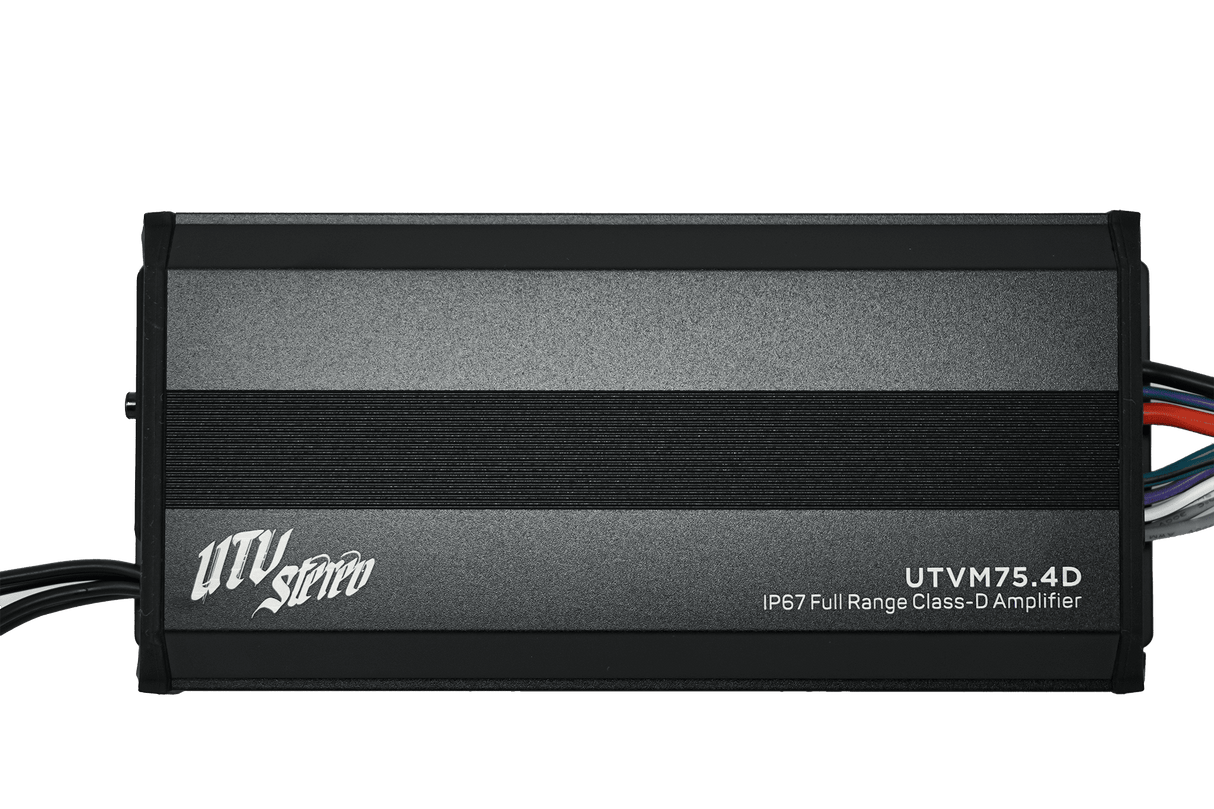 M-Series 600W 4-Channel Amplifier |  R1 Industries | UTV Stereo.