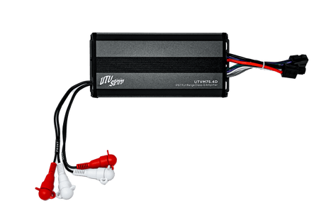 M-Series 600W 4-Channel Amplifier |  R1 Industries | UTV Stereo.