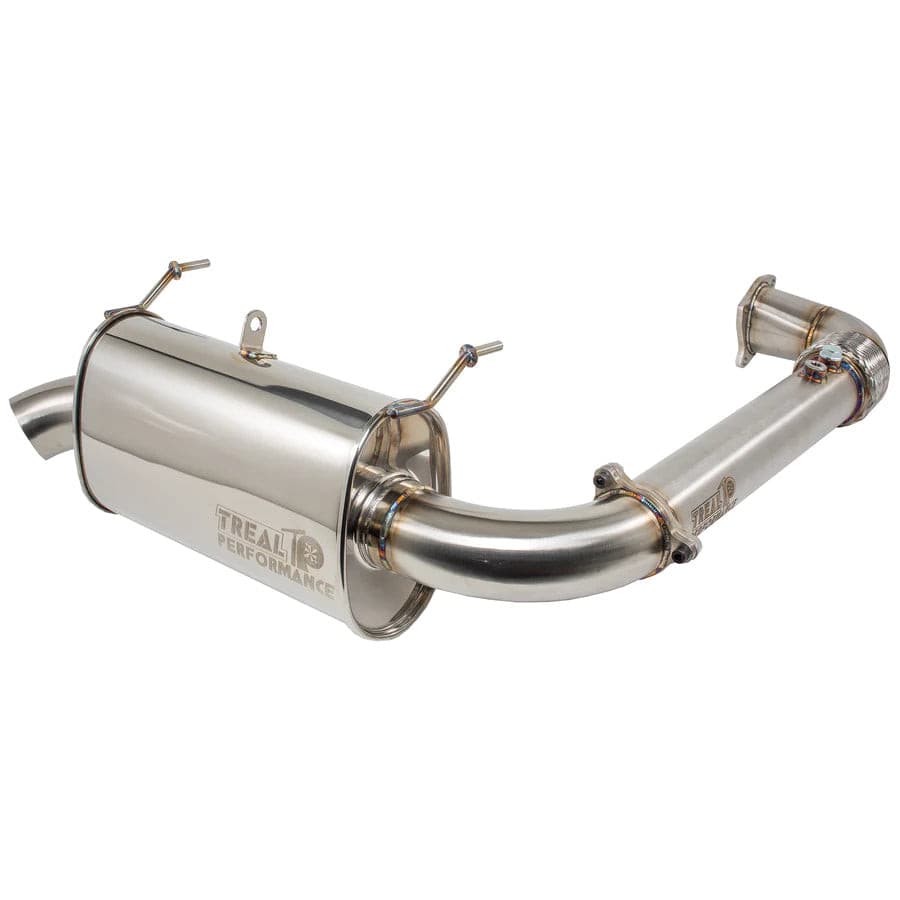 Photo of Polaris RZR XP Turbo / S Turbo Back Exhaust System (2016-2021) by Treal Performance - Premium Exhaust Systems & Components for UTVs / Side by Sides