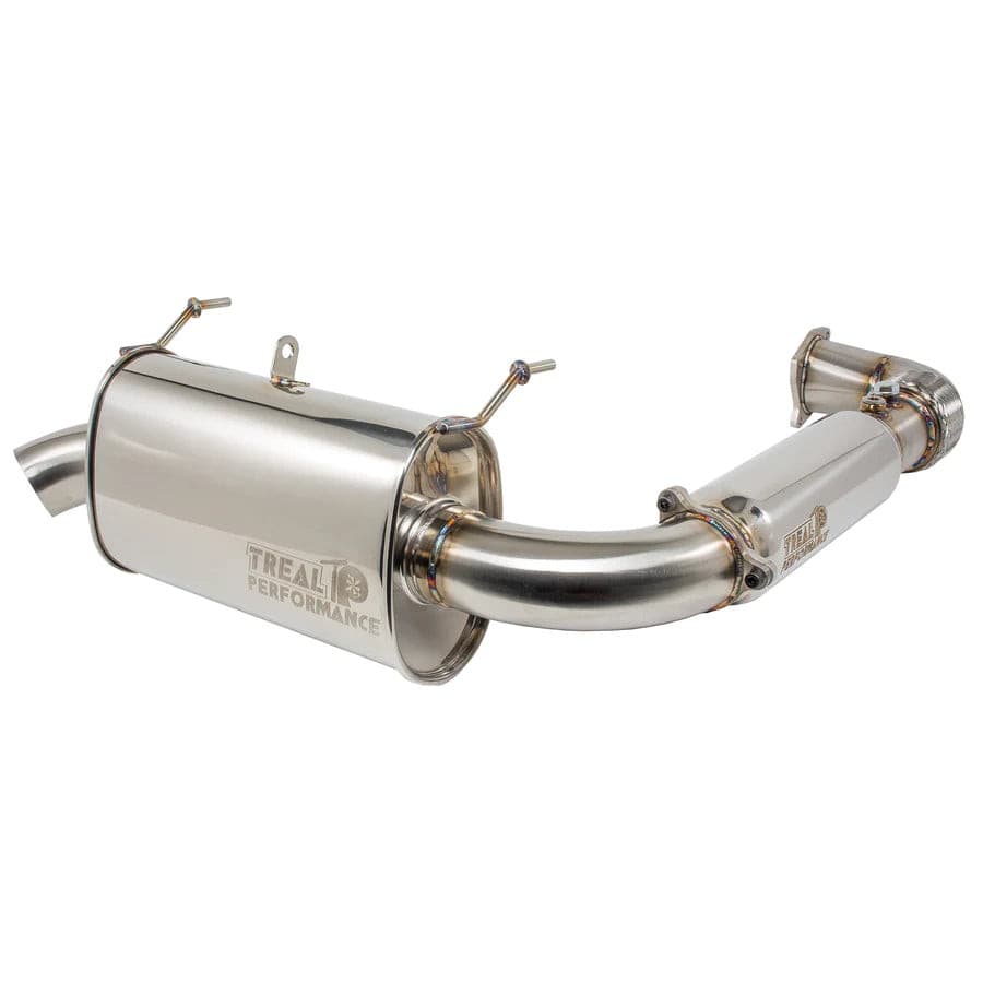 Photo of Polaris RZR XP Turbo / S Turbo Back Exhaust System (2016-2021) by Treal Performance - Premium Exhaust Systems & Components for UTVs / Side by Sides