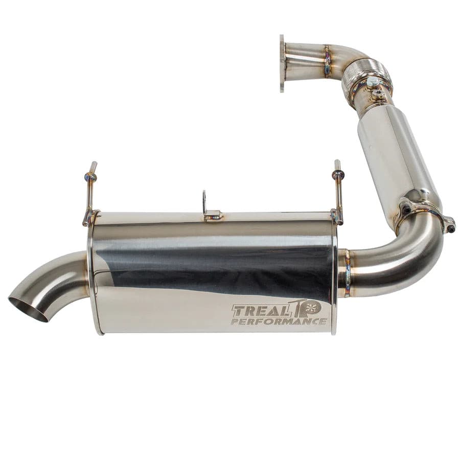 Photo of Polaris RZR XP Turbo / S Turbo Back Exhaust System (2016-2021) by Treal Performance - Premium Exhaust Systems & Components for UTVs / Side by Sides