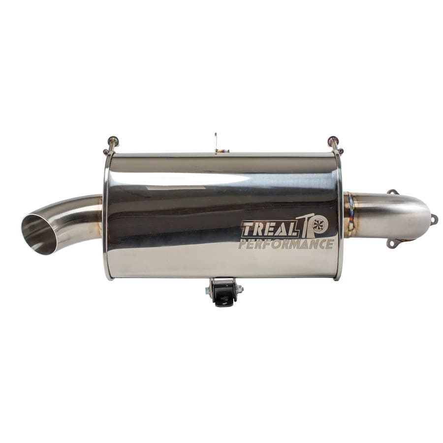 Photo of Polaris RZR XP Turbo / S "Slip On" Exhaust System (2016-2021) by Treal Performance - Premium Exhaust Systems & Components for UTVs / Side by Sides