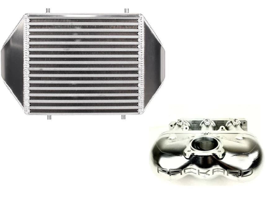 Photo of Can-Am X3 High Performance Intercooler Kit for Packard Intake Manifold (2020-2022) by Treal Performance - Premium Intercoolers for UTVs / Side by Sides