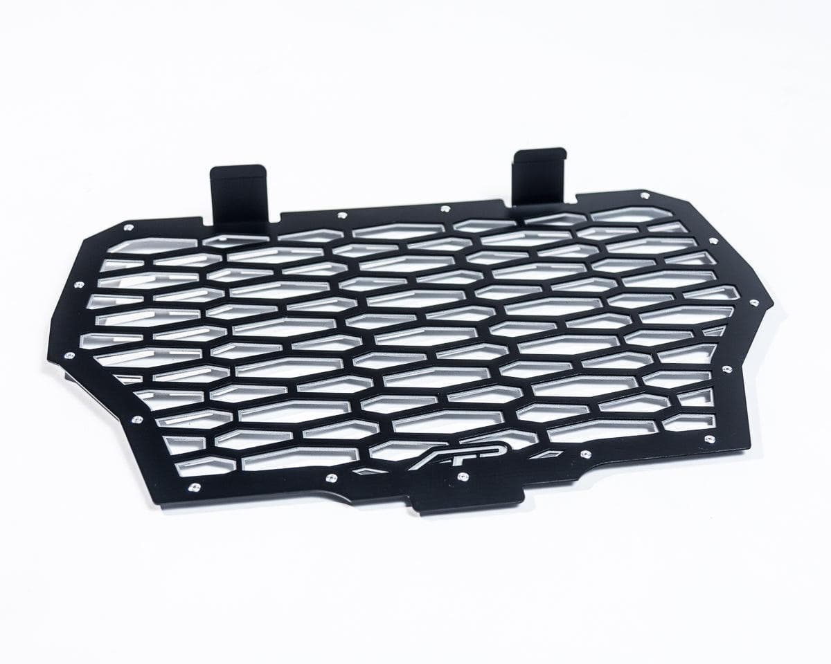 Photo of Polaris RZR XP Turbo Premium Grille Silver (2017-2018) by Agency Power - Premium Grilles for UTVs / Side by Sides