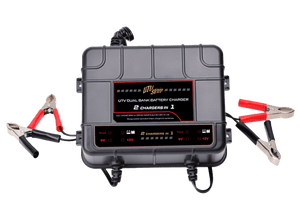 Dual-Bank Battery Charger |  R1 Industries | UTV Stereo.