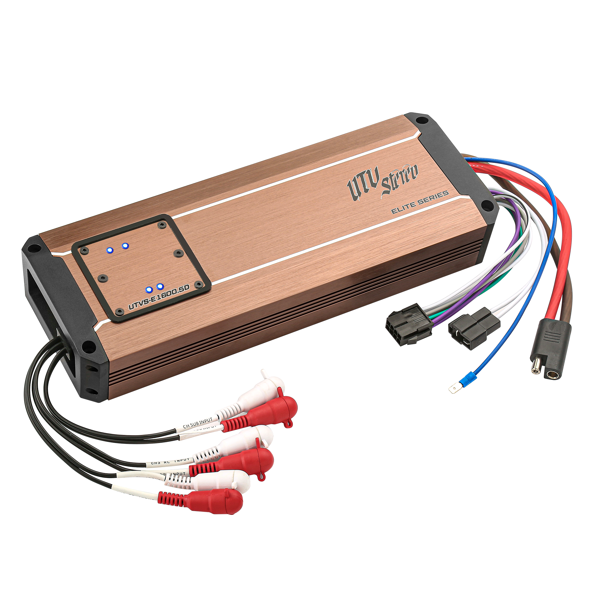Photo of Elite Series 1600W 5-Channel Amplifier by UTV Stereo - Premium Audio for UTVs / Side by Sides
