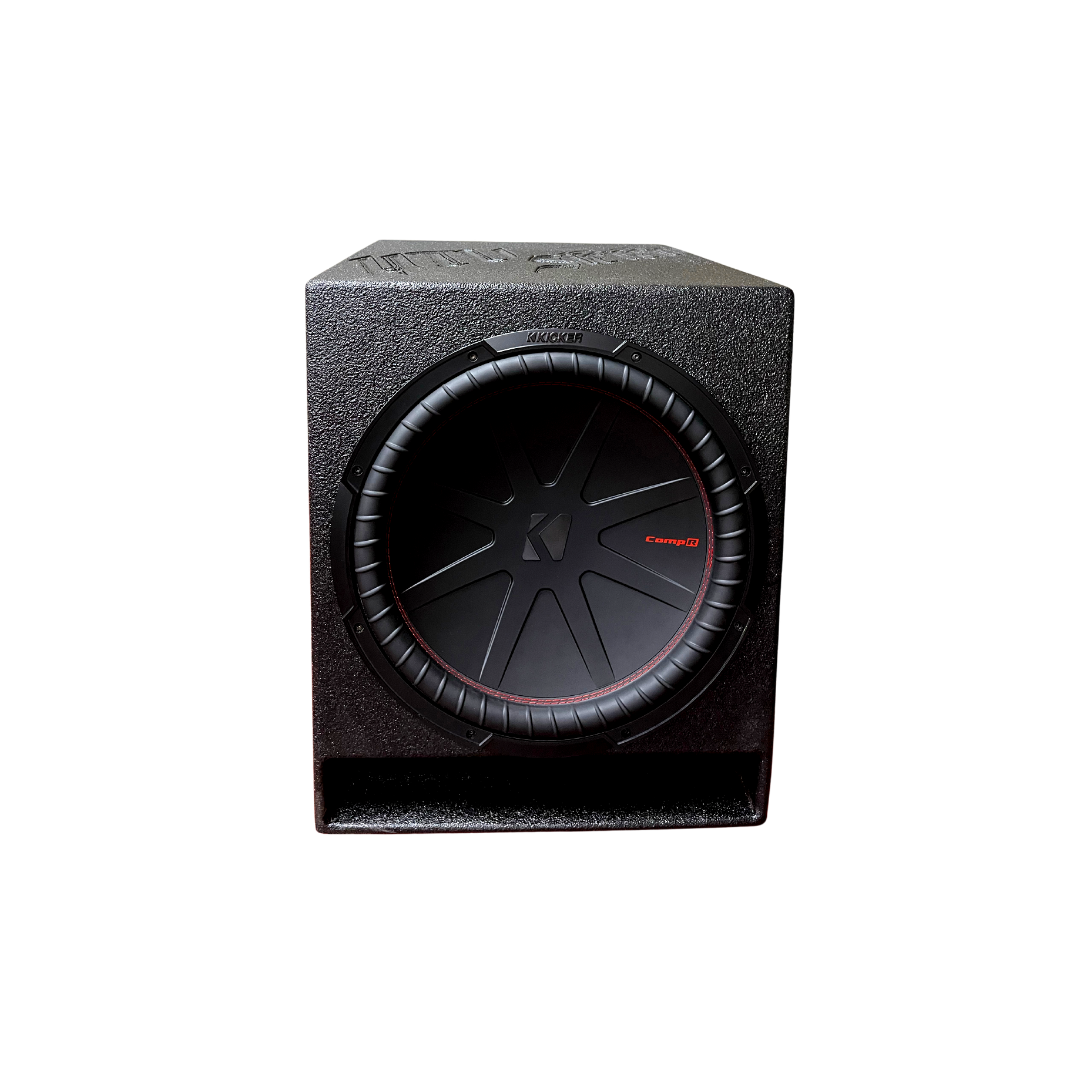 Photo of Vented 15" Seat Replacement Enclosure & 15" Comp-R Kicker® Subwoofer by UTV Stereo - Premium Audio for UTVs / Side by Sides