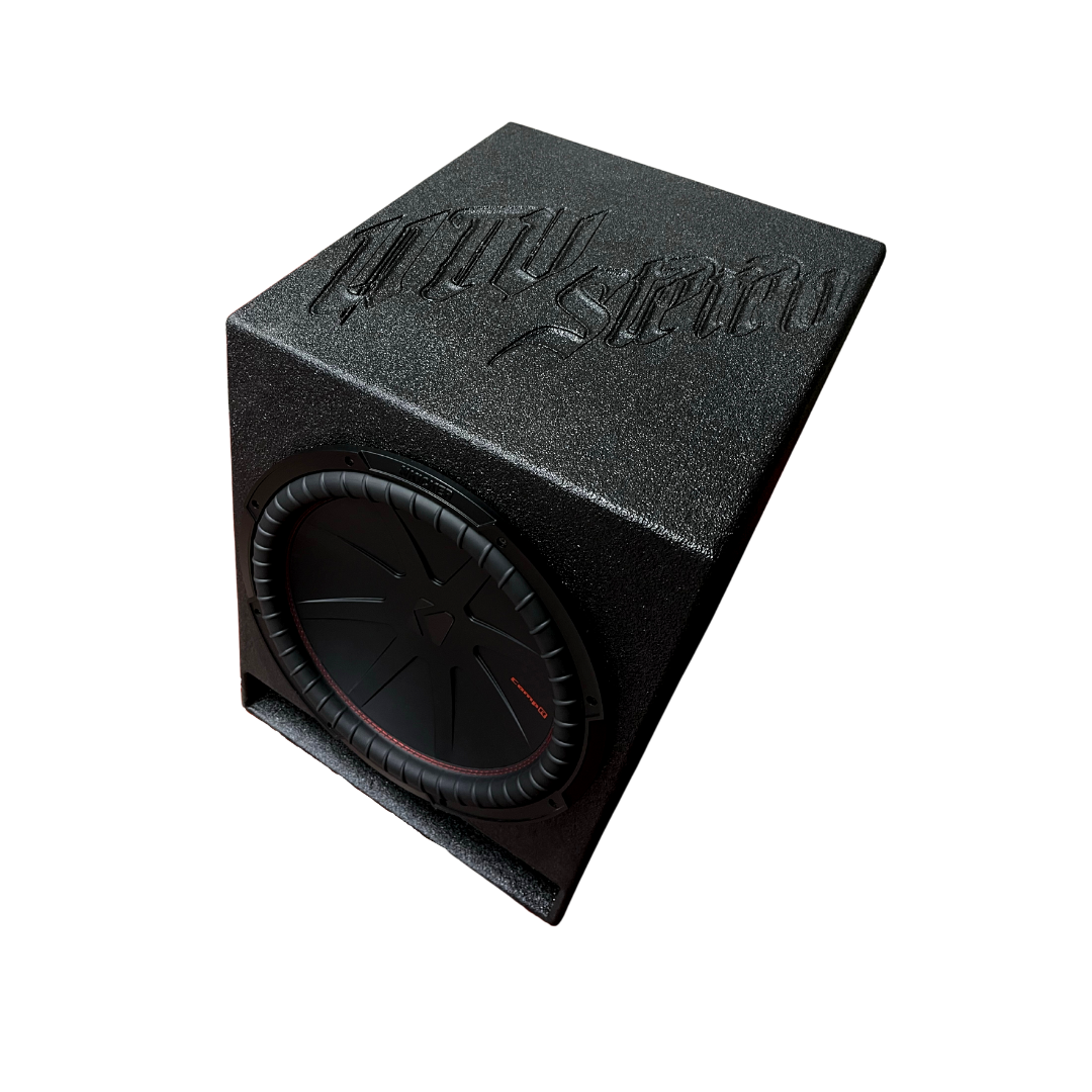 Photo of Vented 15" Seat Replacement Enclosure & 15" Comp-R Kicker® Subwoofer by UTV Stereo - Premium Audio for UTVs / Side by Sides