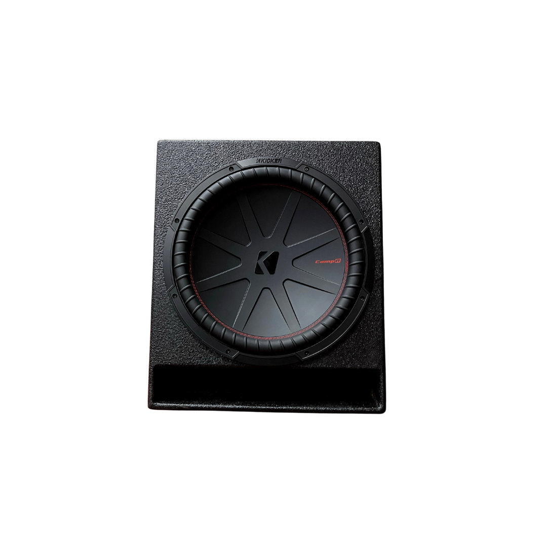 Photo of Vented 15" Seat Replacement Enclosure & 15" Comp-R Kicker® Subwoofer by UTV Stereo - Premium Audio for UTVs / Side by Sides
